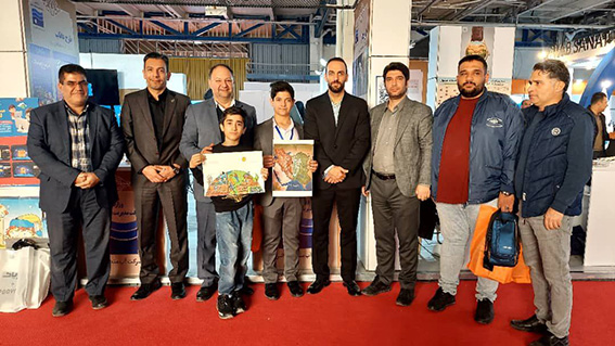 حضور جمعی از مدیران شرکت آب منطقه‌ای البرز در بیست‌ویکمین نمایشگاه صنعت آب و تاسیسات آب و فاضلاب کشور