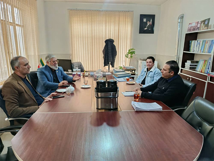 دیدار مدیر امور منابع آب نظرآباد با رئیس بنیاد شهید؛ تأکید بر تعامل نهادی و پیگیری مسائل مشترک