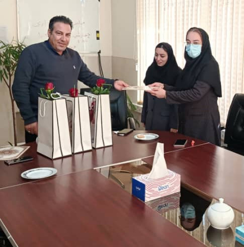 تقدیر مدیر امور منابع آب نظرآباد از بانوان کارمند به مناسبت روز زن