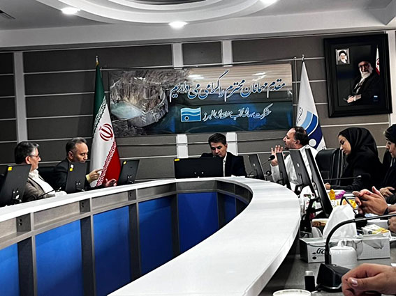 برگزاری هشتمین جلسه کمیته بررسی مسائل آب شرکت با محوریت "سیستم یکپارچه هوشمند"